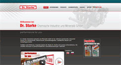 Desktop Screenshot of dr-starke.eu