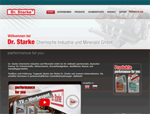 Tablet Screenshot of dr-starke.eu